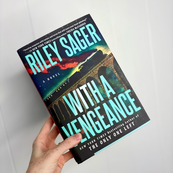 Other - Riley Sager With a Vengeance Hardcover Book Thriller Mystery 2025 Book Club Read